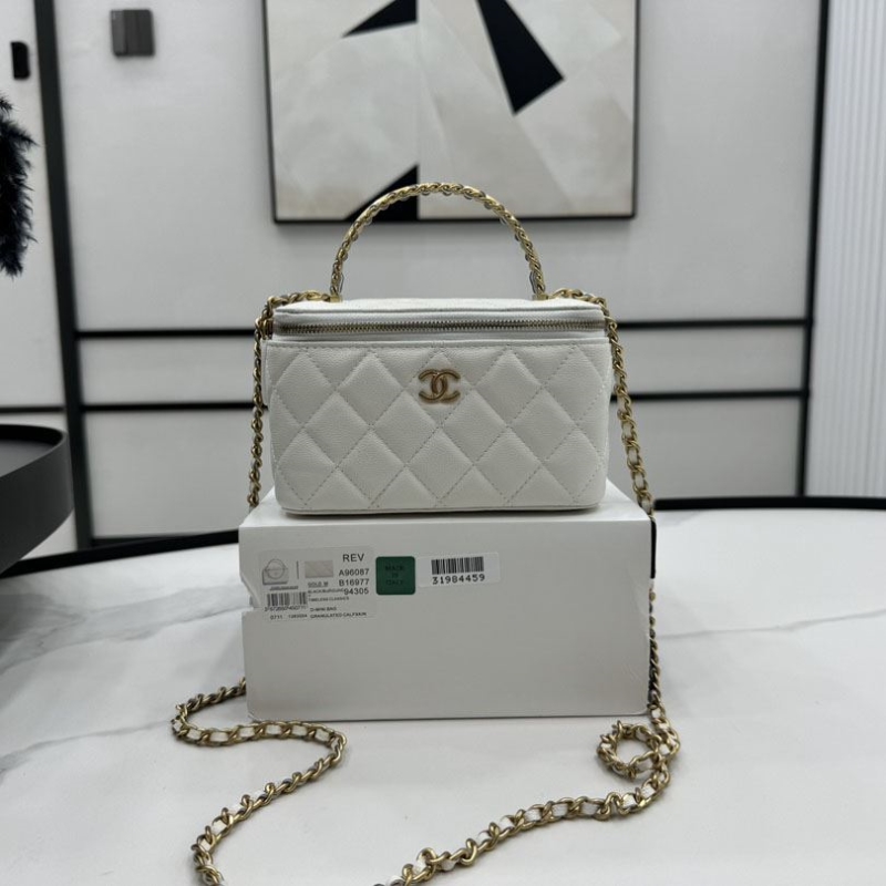 Ch*el cosmetic bags